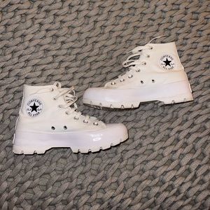 Lugged High Top Platform Convers